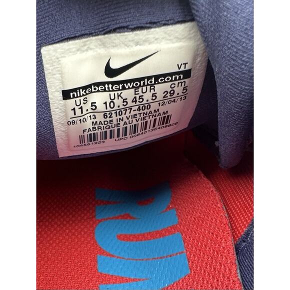 NIKE AIR MAX BLUE RECALL 621077-400 SHOES MENS SIZE US 11.5 - Picture 10 of 11